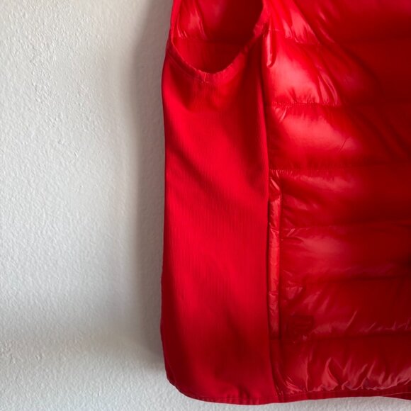 Fabletics Elliot Puffer Vest - RED / LARGE - Picture 7 of 8